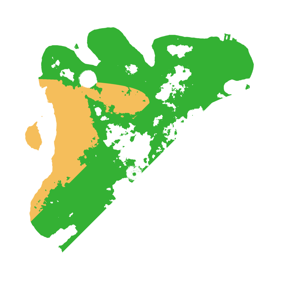 Biome Rust Map: Procedural Map, Size: 3000, Seed: 19616