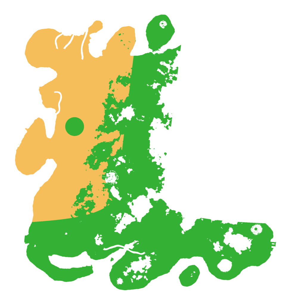 Biome Rust Map: Procedural Map, Size: 4300, Seed: 81394043