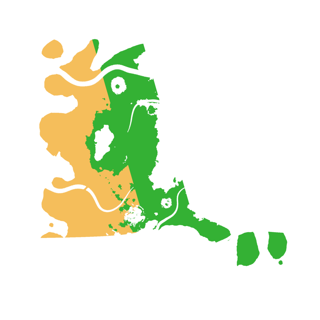 Biome Rust Map: Procedural Map, Size: 3000, Seed: 7888652