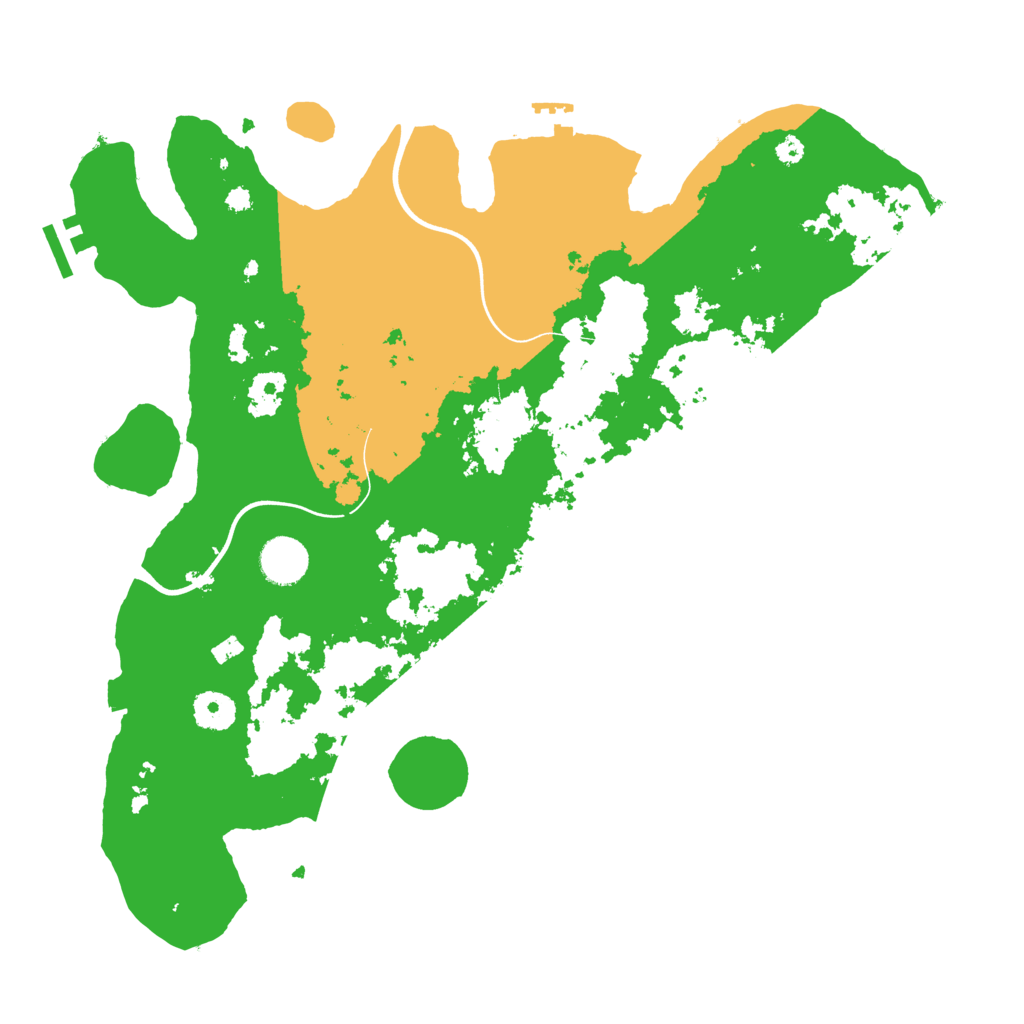 Biome Rust Map: Procedural Map, Size: 3750, Seed: 134653416