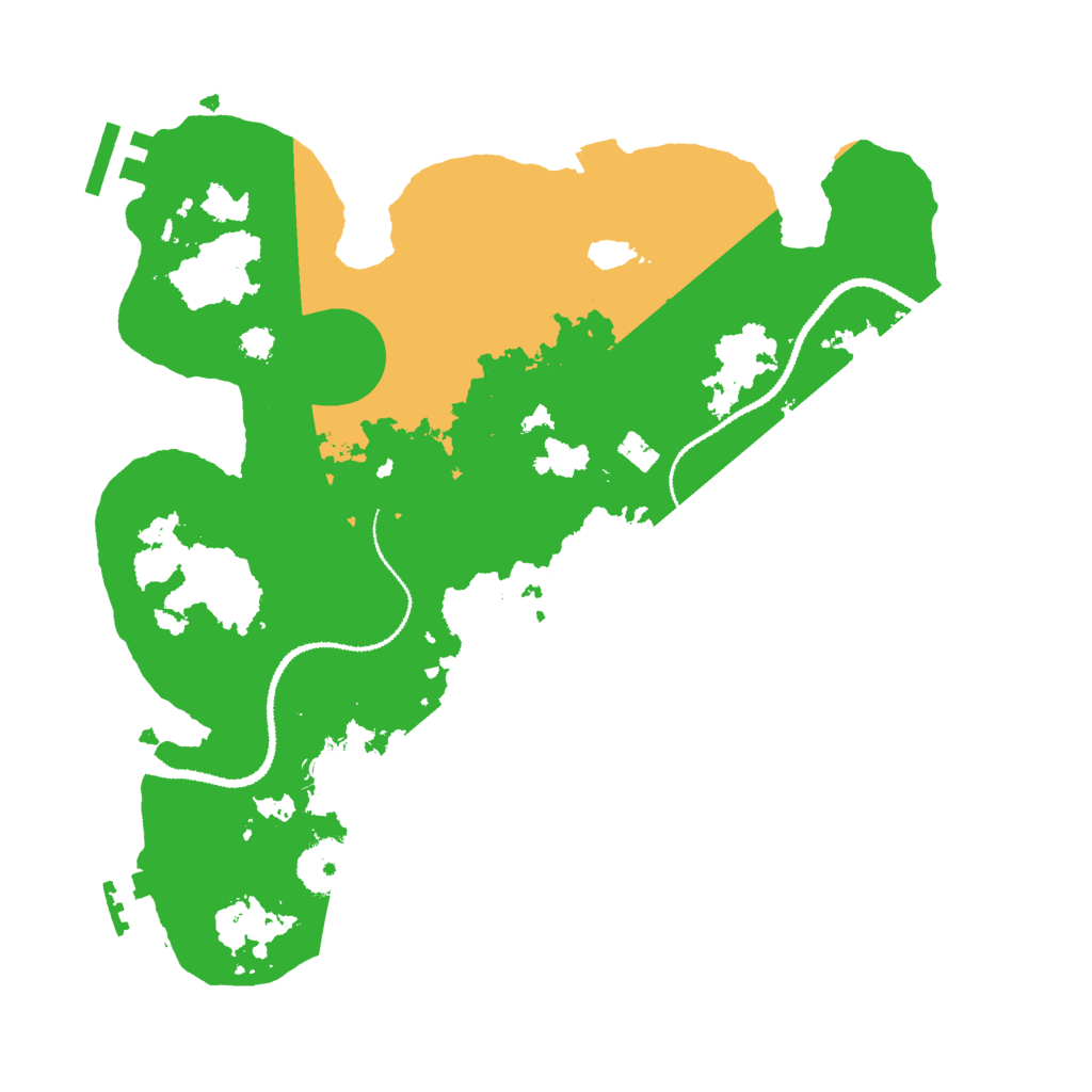 Biome Rust Map: Procedural Map, Size: 3000, Seed: 1144309507