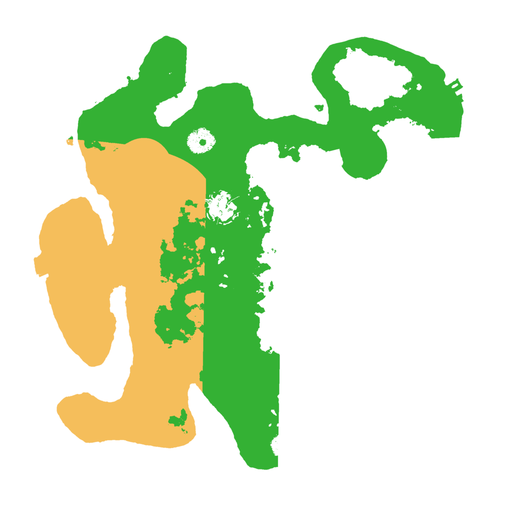 Biome Rust Map: Procedural Map, Size: 3000, Seed: 709214596