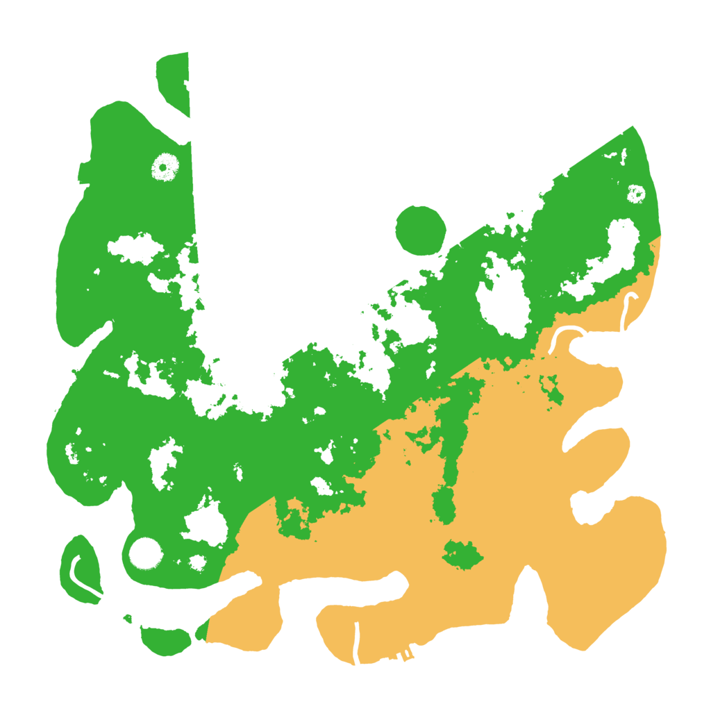 Biome Rust Map: Procedural Map, Size: 3900, Seed: 34737710