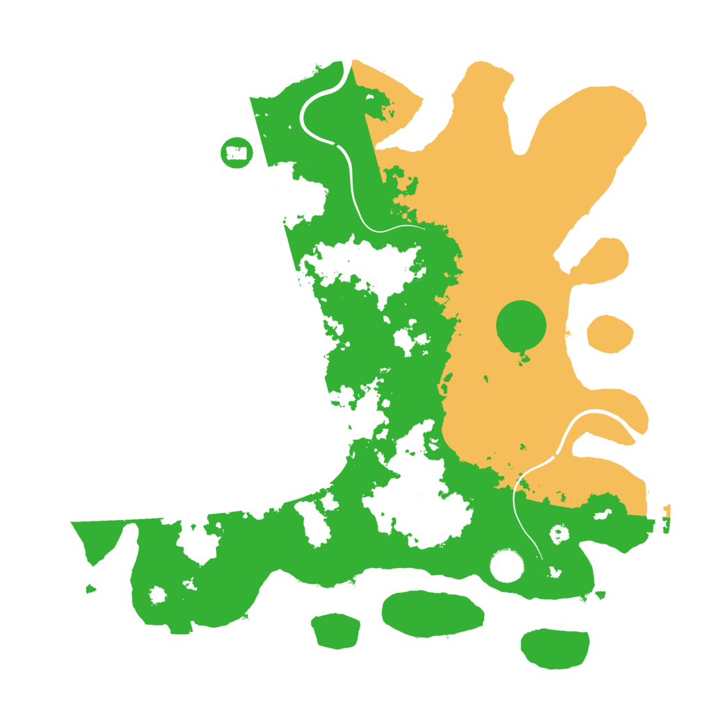 Biome Rust Map: Procedural Map, Size: 3750, Seed: 83983786