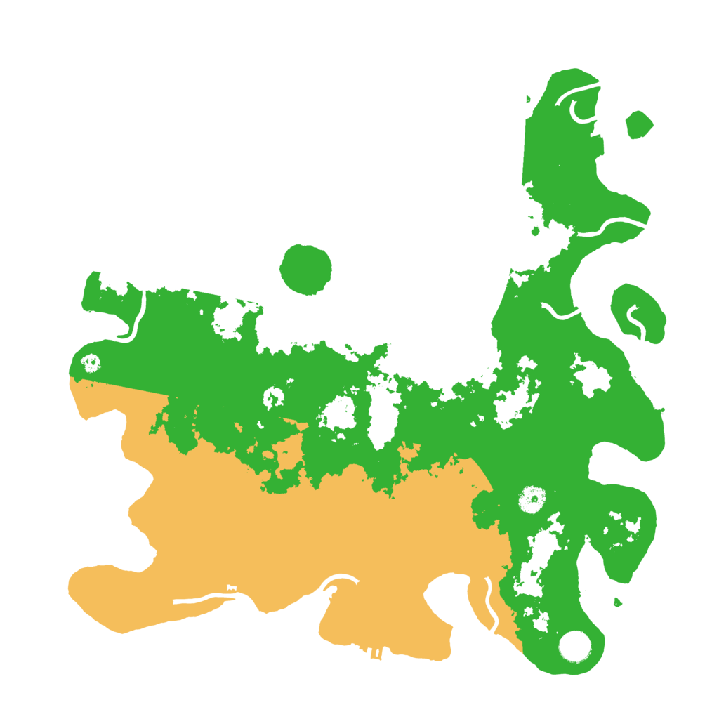 Biome Rust Map: Procedural Map, Size: 4000, Seed: 1941957973