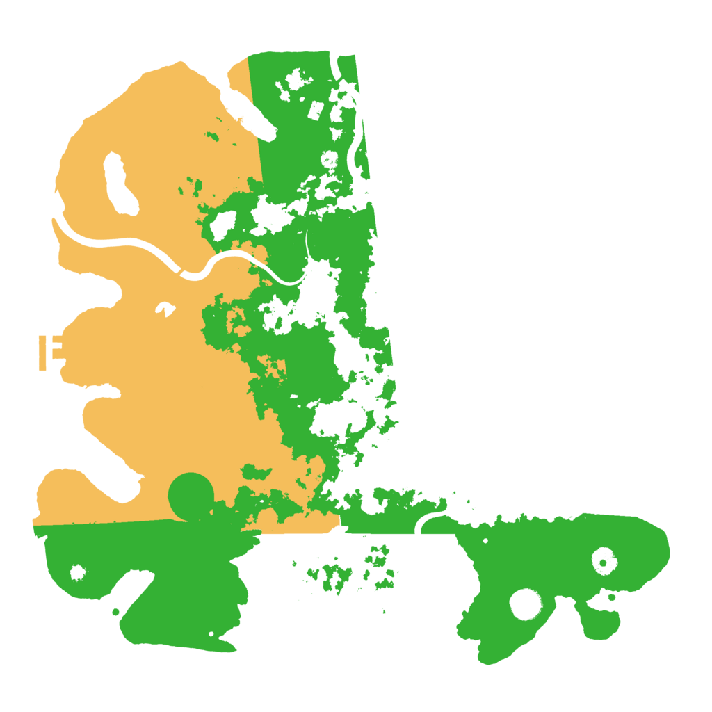 Biome Rust Map: Procedural Map, Size: 4100, Seed: 63568947