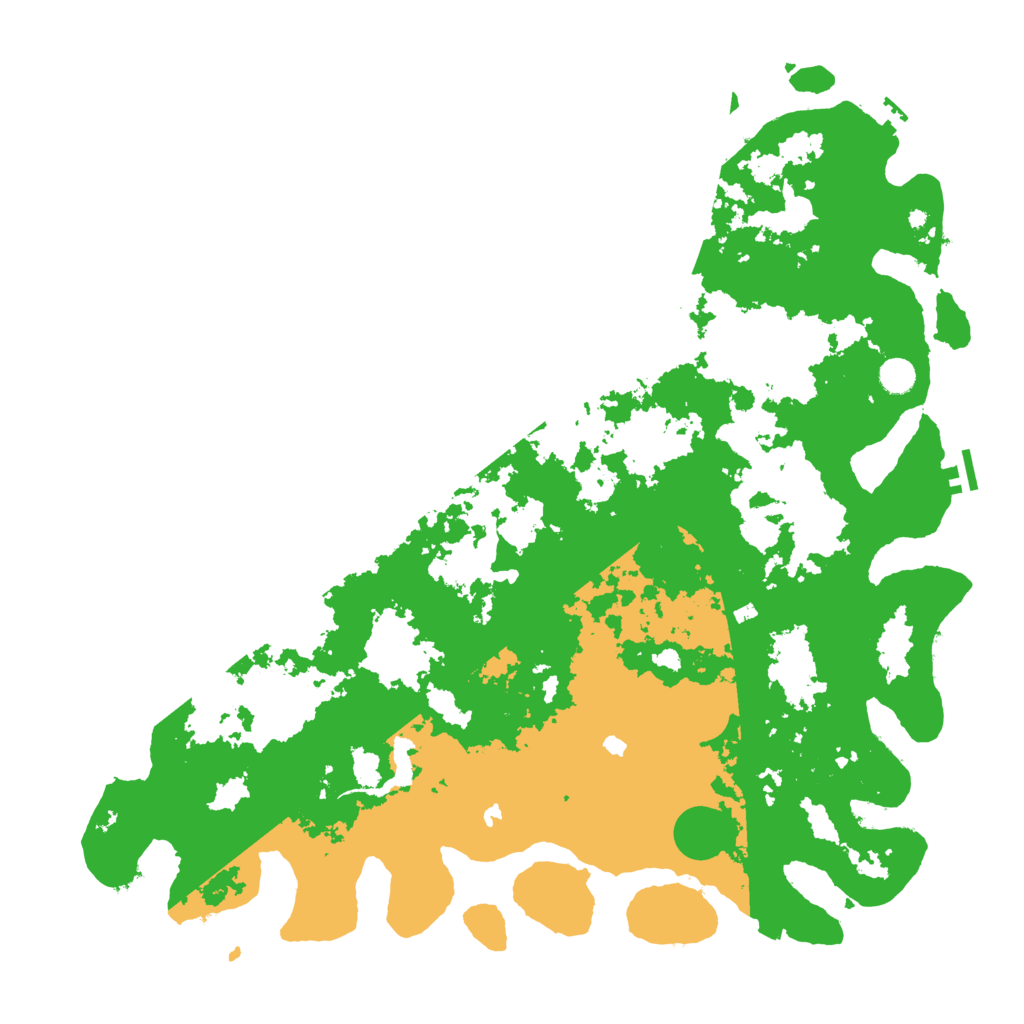 Biome Rust Map: Procedural Map, Size: 5000, Seed: 281355254