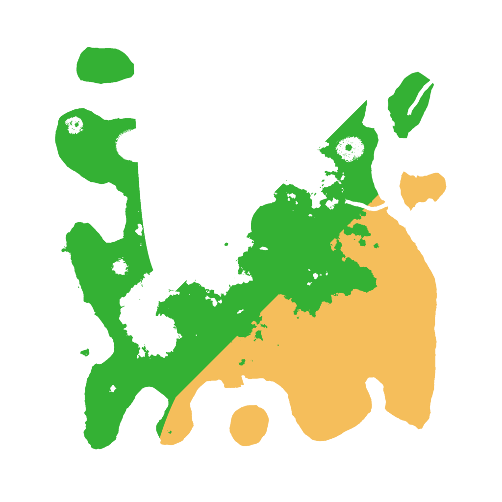 Biome Rust Map: Procedural Map, Size: 3000, Seed: 891289711