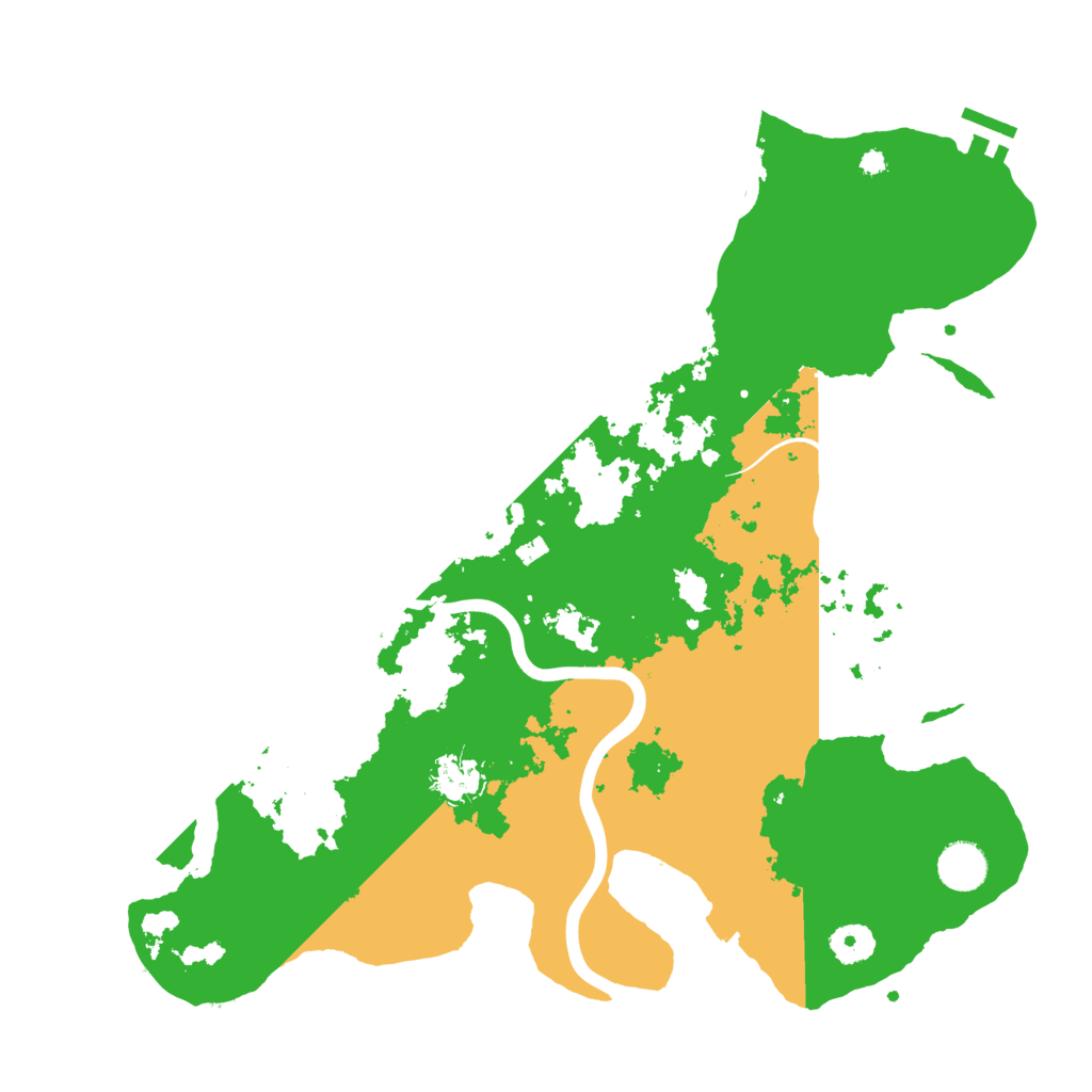 Biome Rust Map: Procedural Map, Size: 3900, Seed: 99221044