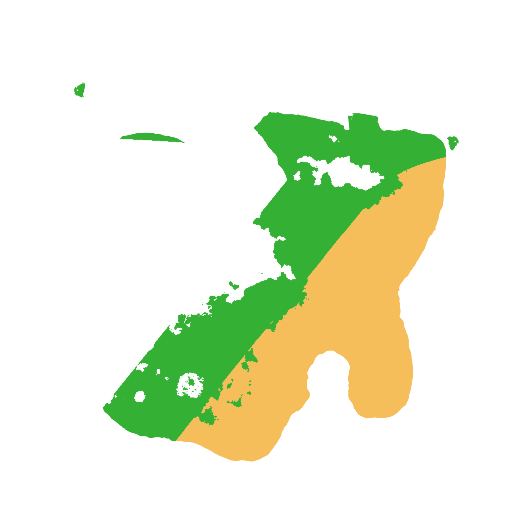 Biome Rust Map: Procedural Map, Size: 2000, Seed: 35354447