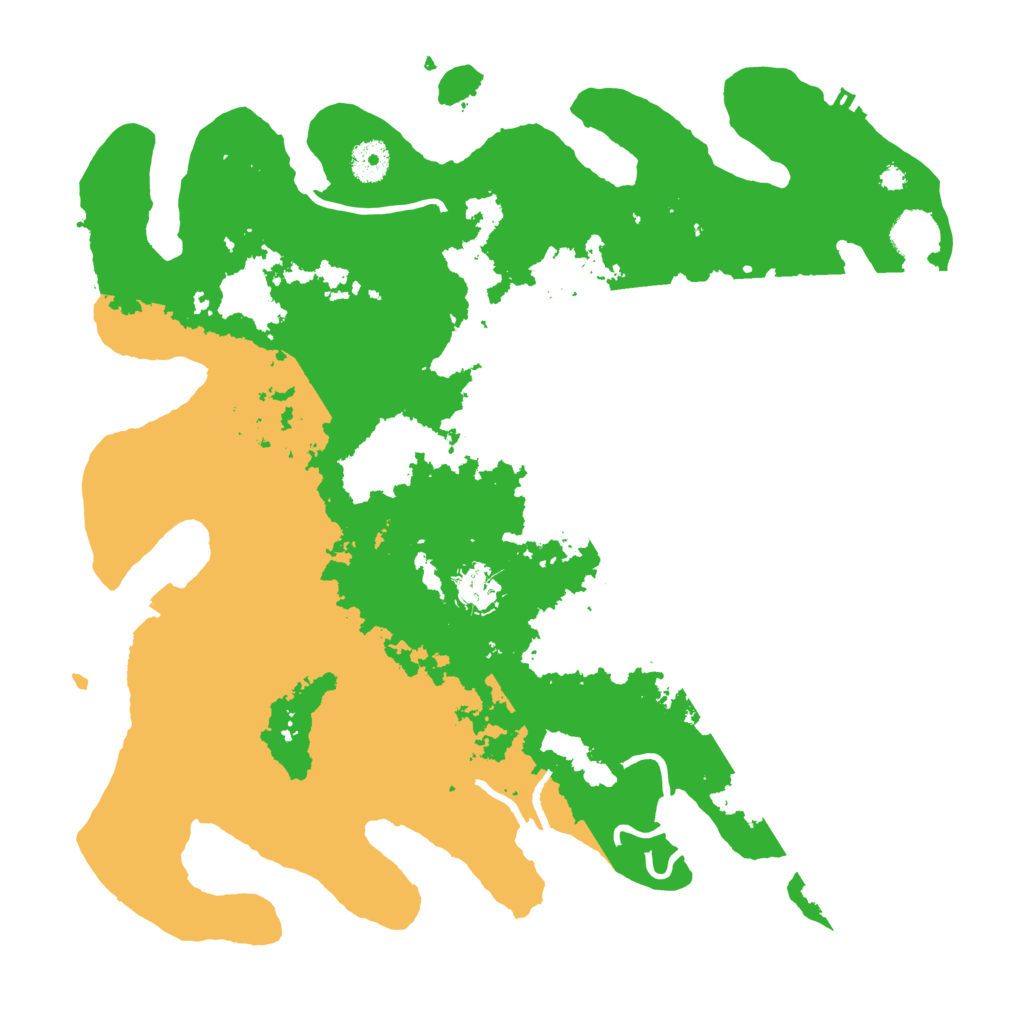 Biome Rust Map: Procedural Map, Size: 3800, Seed: 265794693