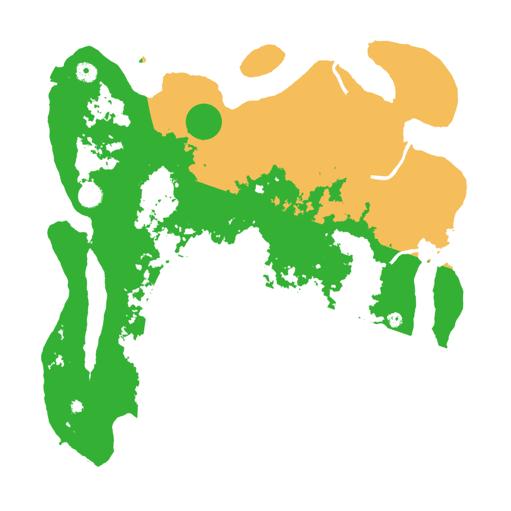 Biome Rust Map: Procedural Map, Size: 3740, Seed: 16498