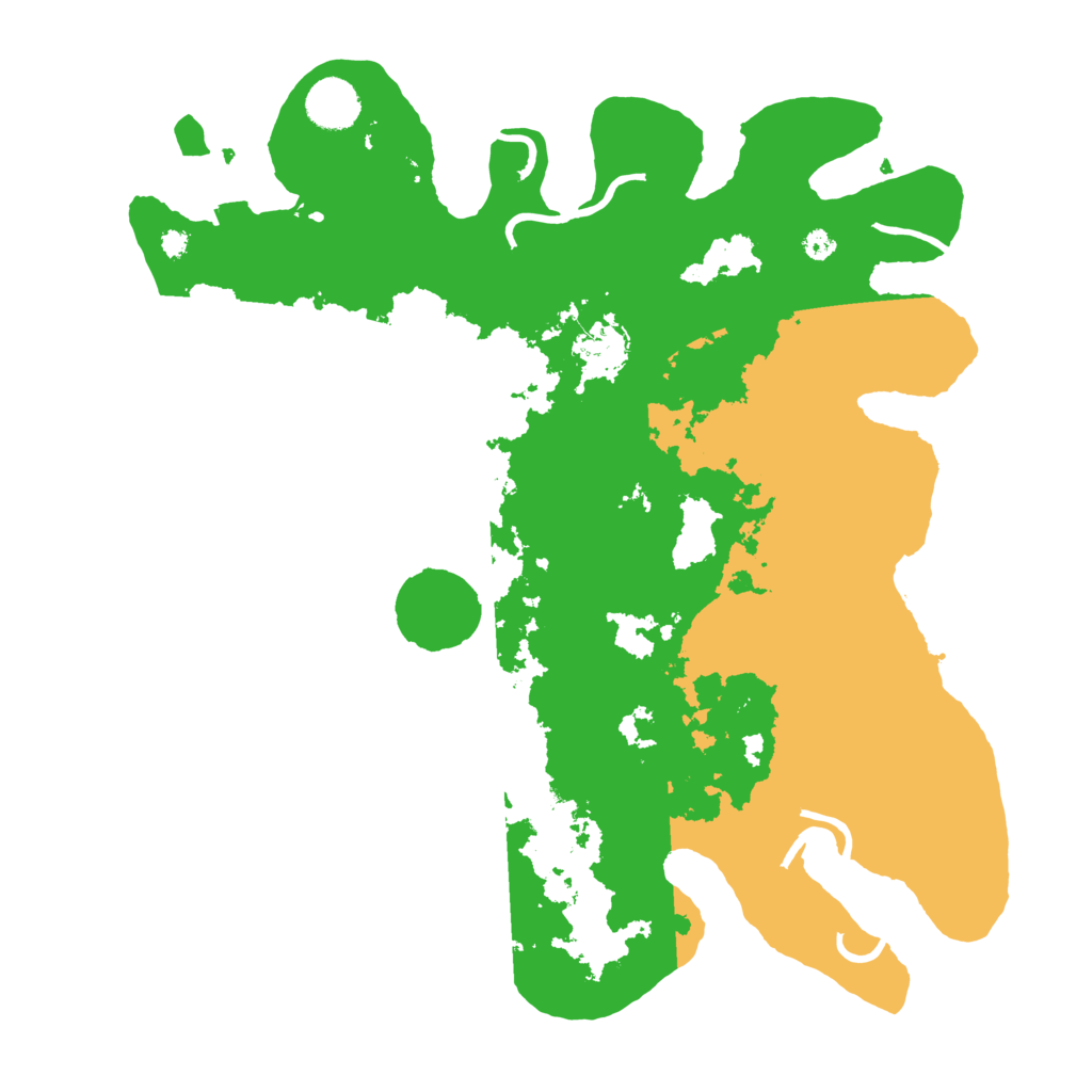 Biome Rust Map: Procedural Map, Size: 3700, Seed: 754368788