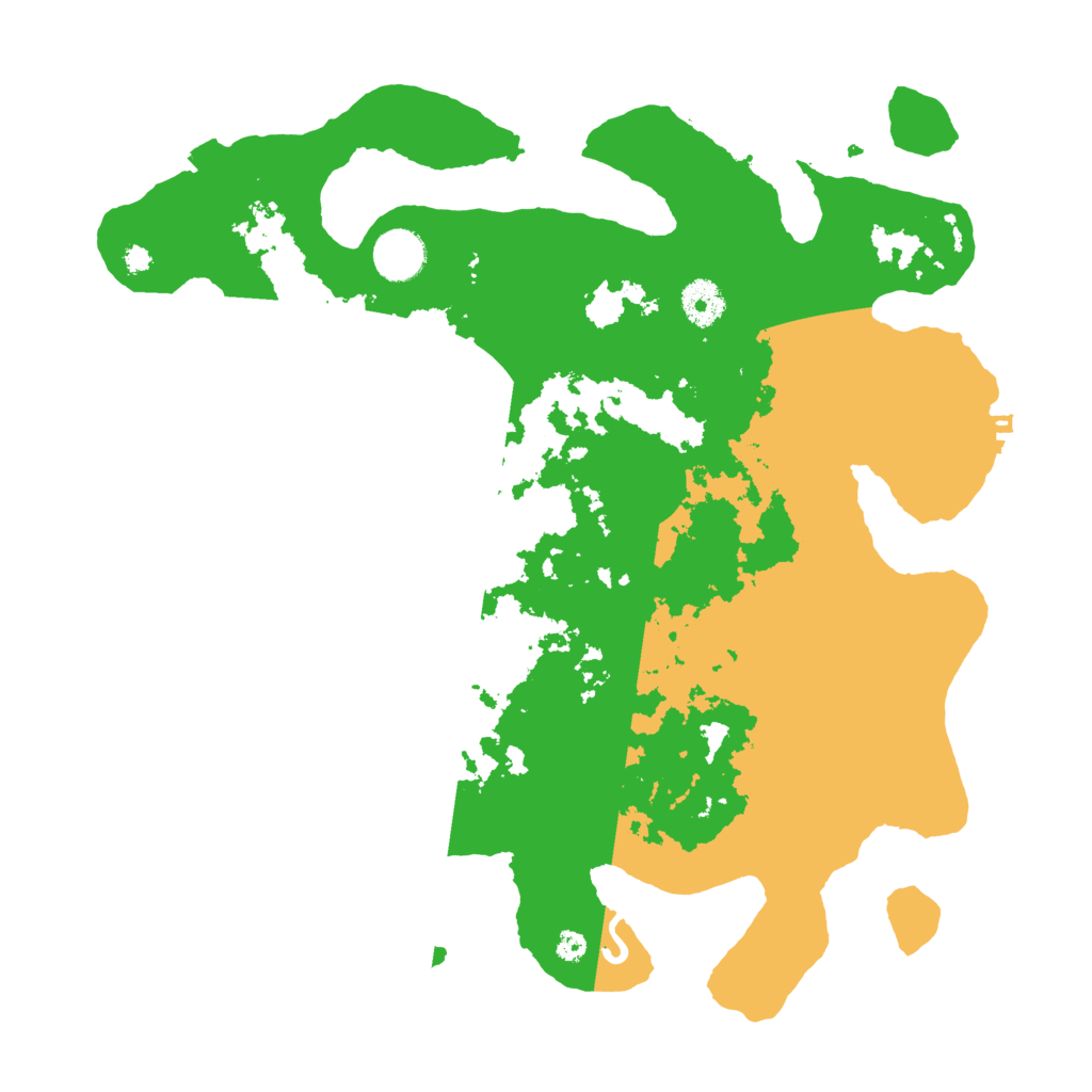 Biome Rust Map: Procedural Map, Size: 3700, Seed: 1191107469