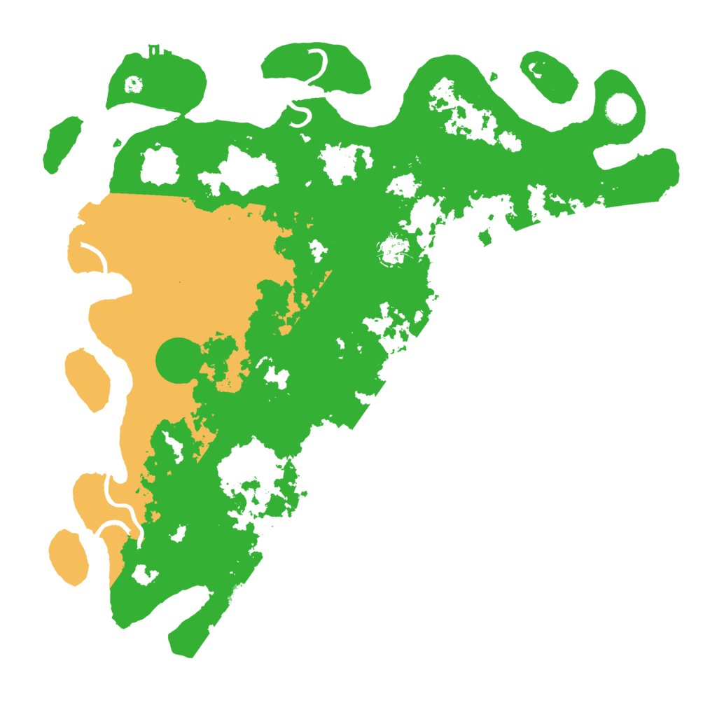 Biome Rust Map: Procedural Map, Size: 4100, Seed: 45788336