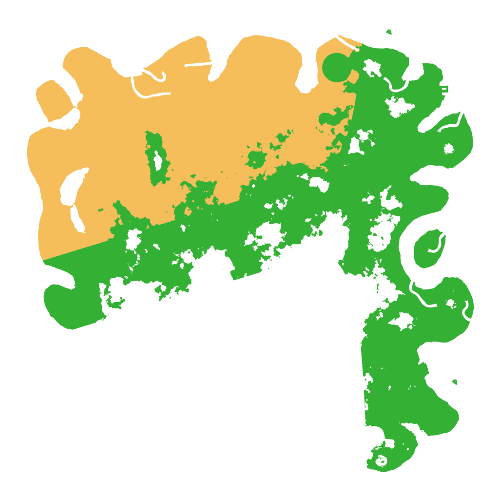 Biome Rust Map: Procedural Map, Size: 4500, Seed: 45634563