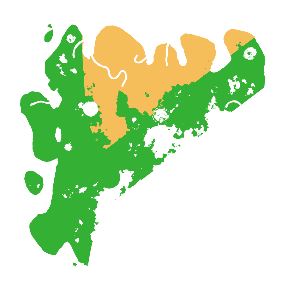 Biome Rust Map: Procedural Map, Size: 3650, Seed: 6062640