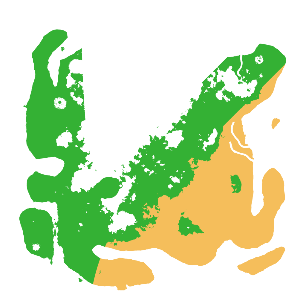 Biome Rust Map: Procedural Map, Size: 3800, Seed: 62238738