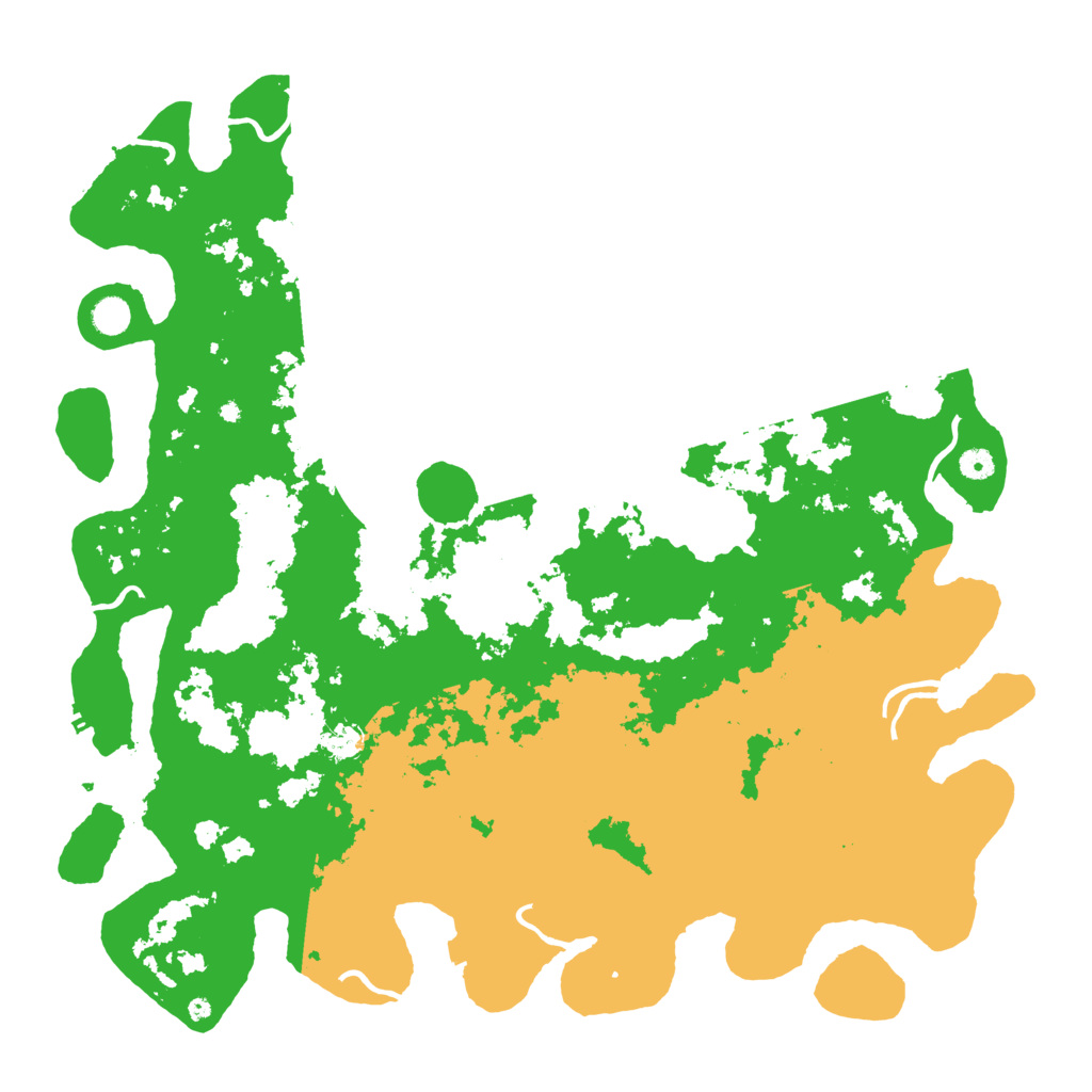 Biome Rust Map: Procedural Map, Size: 5000, Seed: 9328650