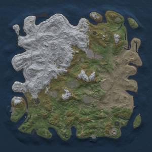 Thumbnail Rust Map: Procedural Map, Size: 4500, Seed: 1269797255, 18 Monuments