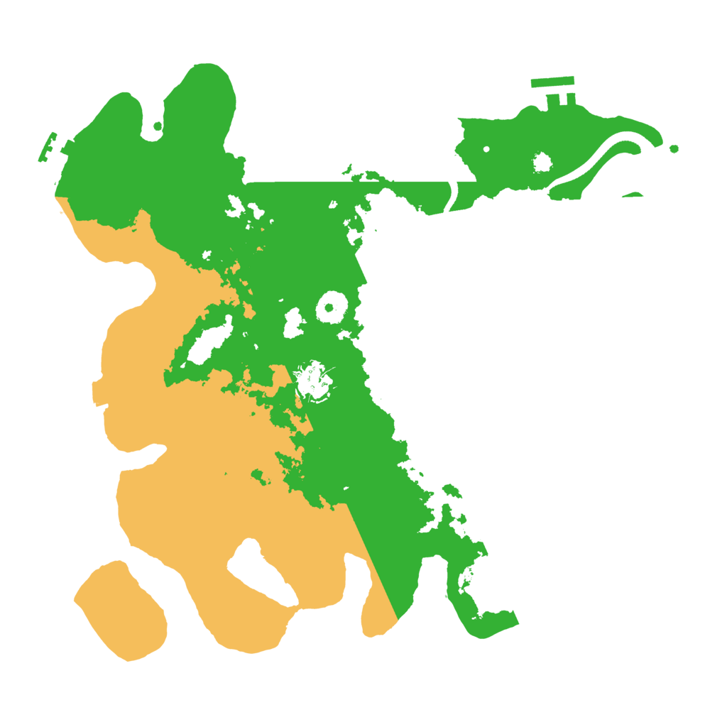 Biome Rust Map: Procedural Map, Size: 3400, Seed: 67636320