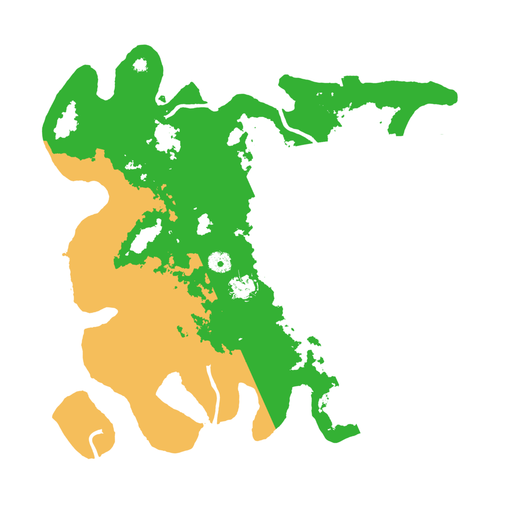 Biome Rust Map: Procedural Map, Size: 3400, Seed: 67636320