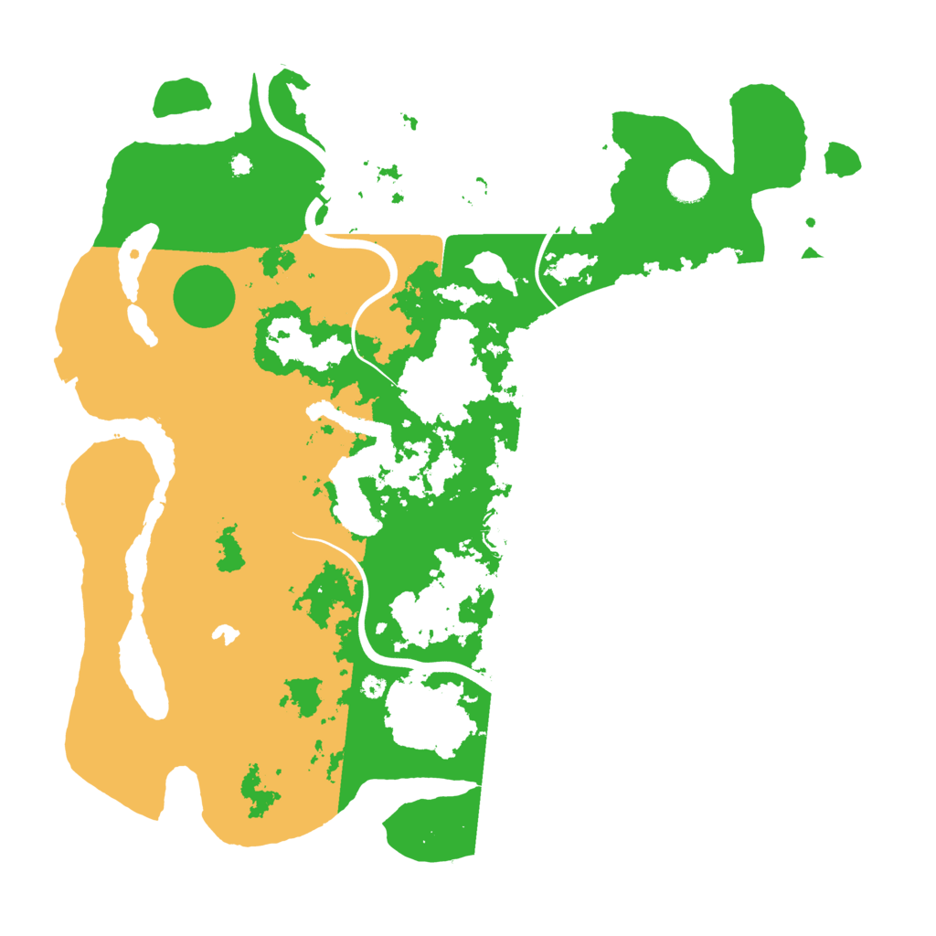 Biome Rust Map: Procedural Map, Size: 4000, Seed: 1470388556