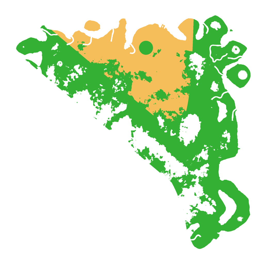 Biome Rust Map: Procedural Map, Size: 5000, Seed: 422957133