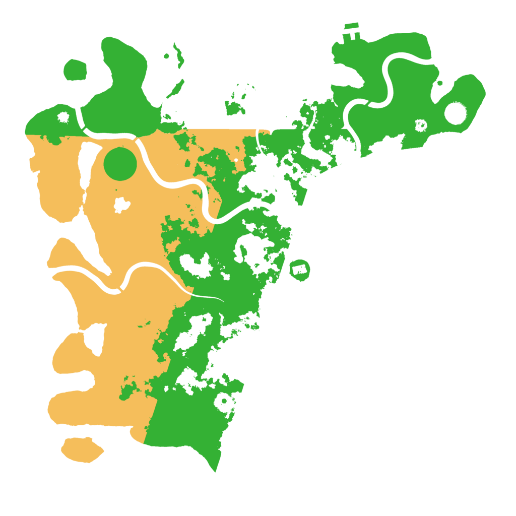 Biome Rust Map: Procedural Map, Size: 4100, Seed: 223465623