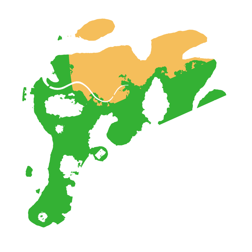 Biome Rust Map: Procedural Map, Size: 2750, Seed: 63911