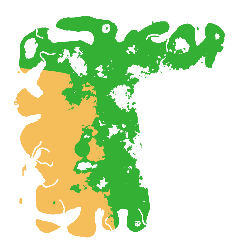 Biome Rust Map: Procedural Map, Size: 4300, Seed: 14414305