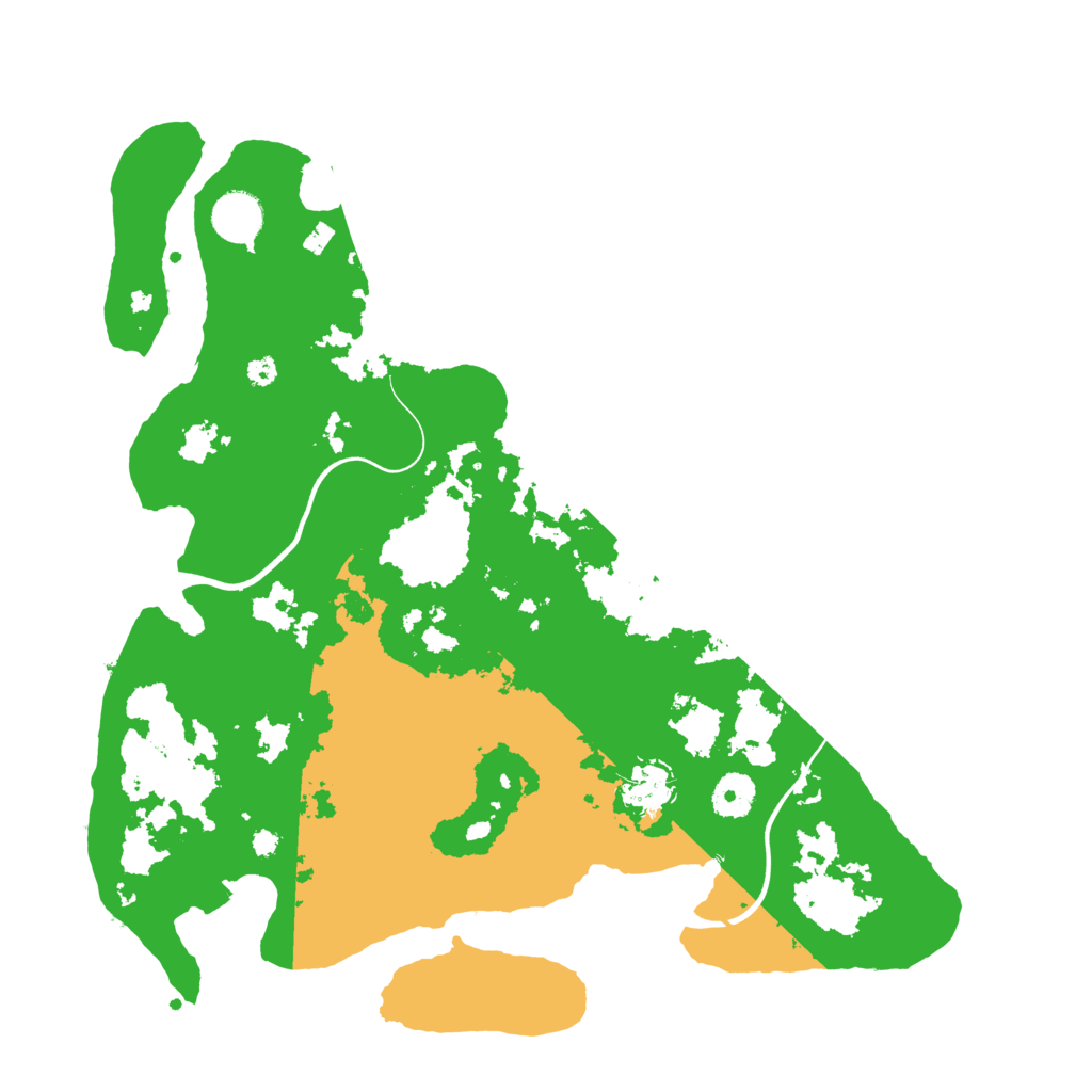 Biome Rust Map: Procedural Map, Size: 3750, Seed: 51396971