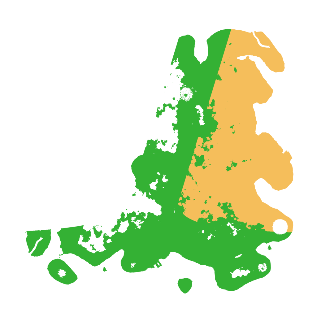 Biome Rust Map: Procedural Map, Size: 3750, Seed: 17485513