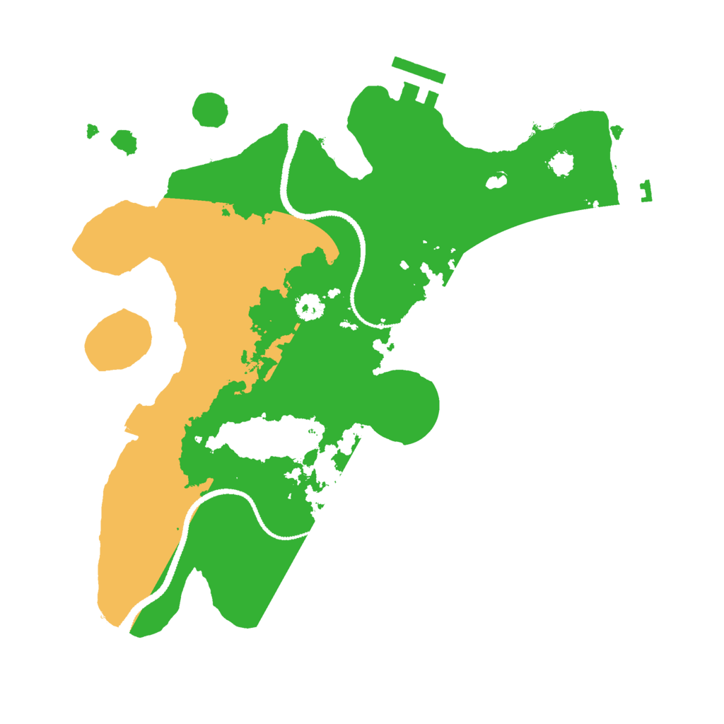 Biome Rust Map: Procedural Map, Size: 2700, Seed: 901554431