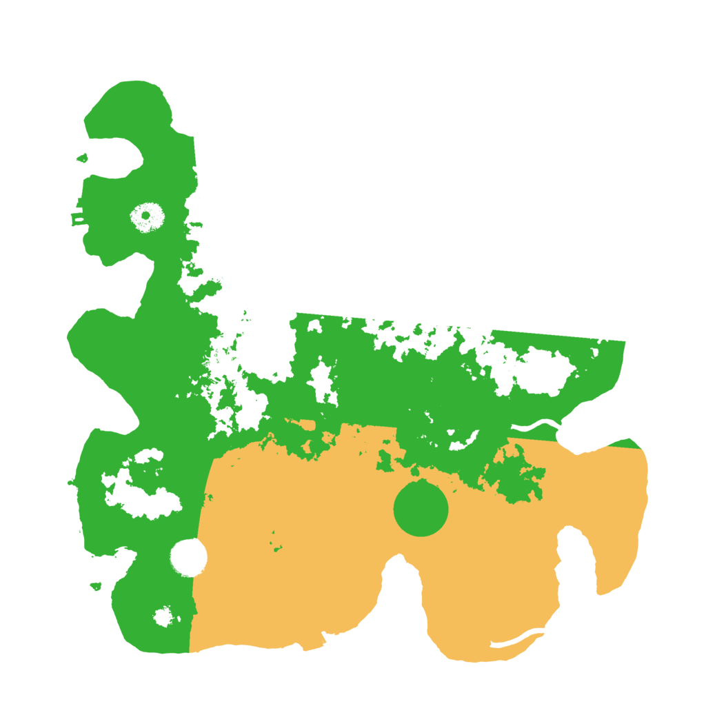 Biome Rust Map: Procedural Map, Size: 3400, Seed: 75859158