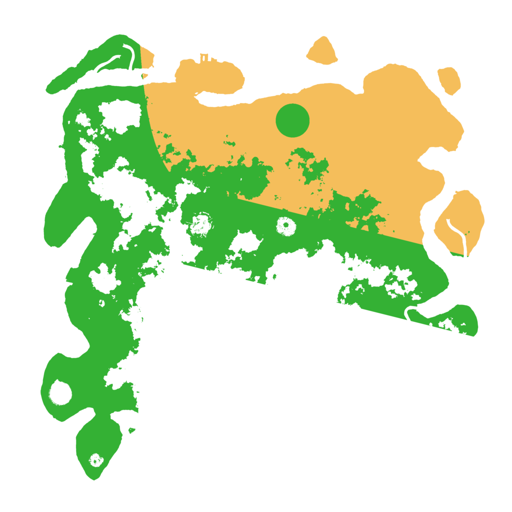 Biome Rust Map: Procedural Map, Size: 4000, Seed: 16065