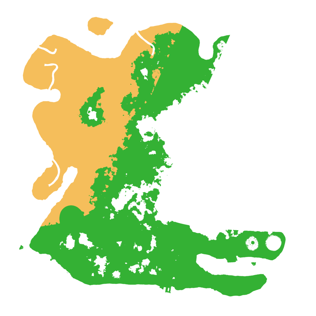 Biome Rust Map: Procedural Map, Size: 3650, Seed: 20458346