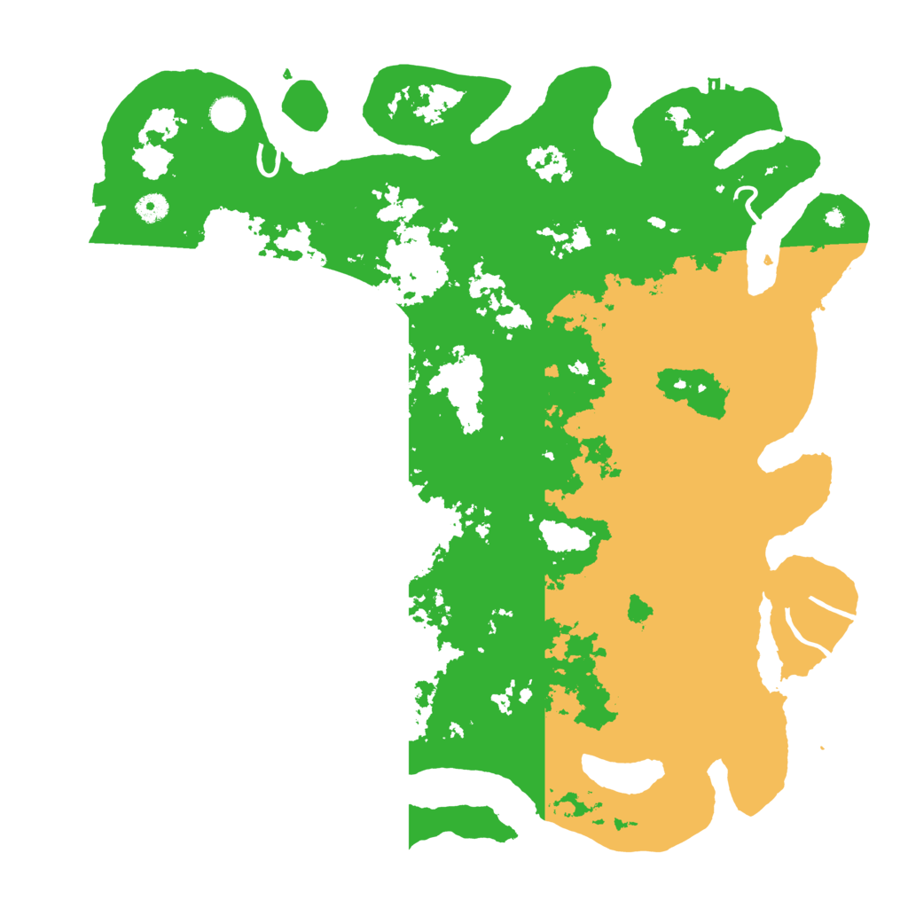 Biome Rust Map: Procedural Map, Size: 4500, Seed: 74678407