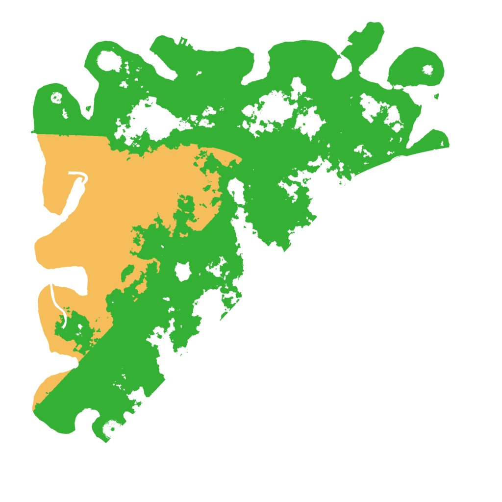 Biome Rust Map: Procedural Map, Size: 4500, Seed: 274795116
