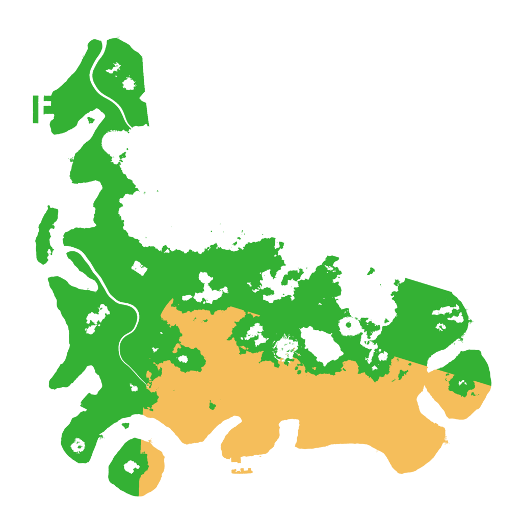 Biome Rust Map: Procedural Map, Size: 3800, Seed: 79079776