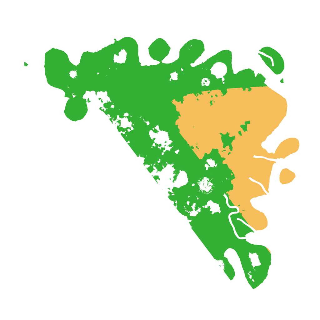 Biome Rust Map: Procedural Map, Size: 3800, Seed: 80019046