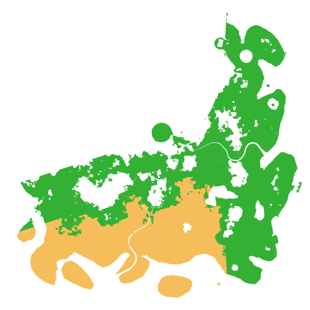 Biome Rust Map: Procedural Map, Size: 4250, Seed: 48922741