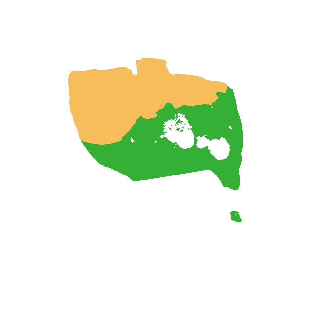 Biome Rust Map: Procedural Map, Size: 1250, Seed: 281496