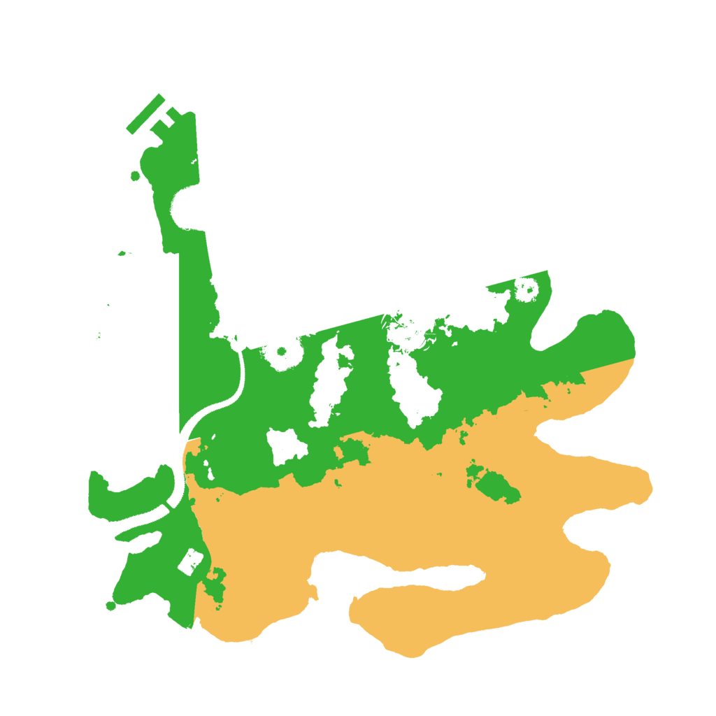 Biome Rust Map: Procedural Map, Size: 3000, Seed: 1295321551