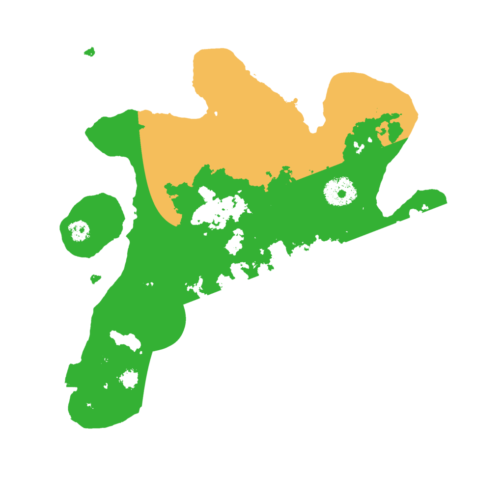 Biome Rust Map: Procedural Map, Size: 2500, Seed: 1993823839