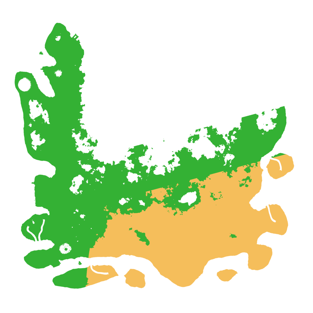 Biome Rust Map: Procedural Map, Size: 4300, Seed: 38610394