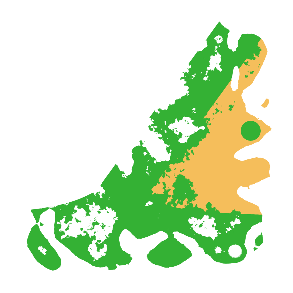 Biome Rust Map: Procedural Map, Size: 3900, Seed: 20893982