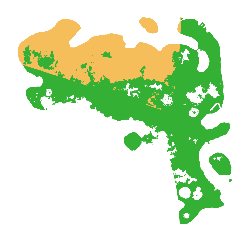 Biome Rust Map: Procedural Map, Size: 3900, Seed: 23239605
