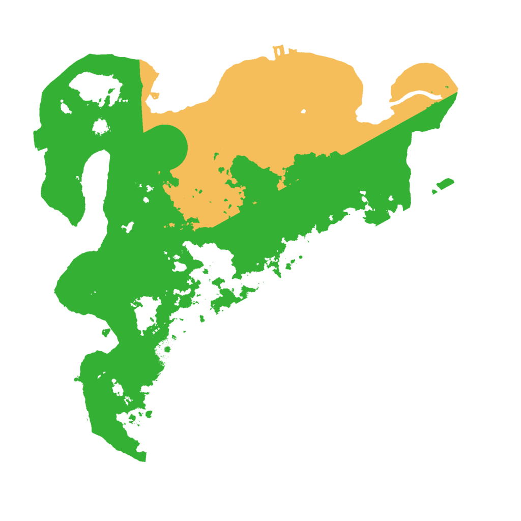 Biome Rust Map: Procedural Map, Size: 3000, Seed: 28459