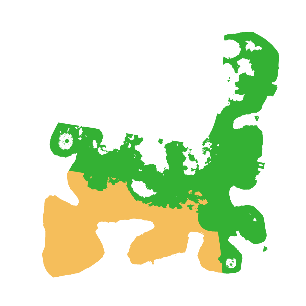 Biome Rust Map: Procedural Map, Size: 3000, Seed: 1538893722